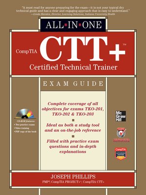 cover image of CompTIA CTT+ Certified Technical Trainer All-in-One Exam Guide